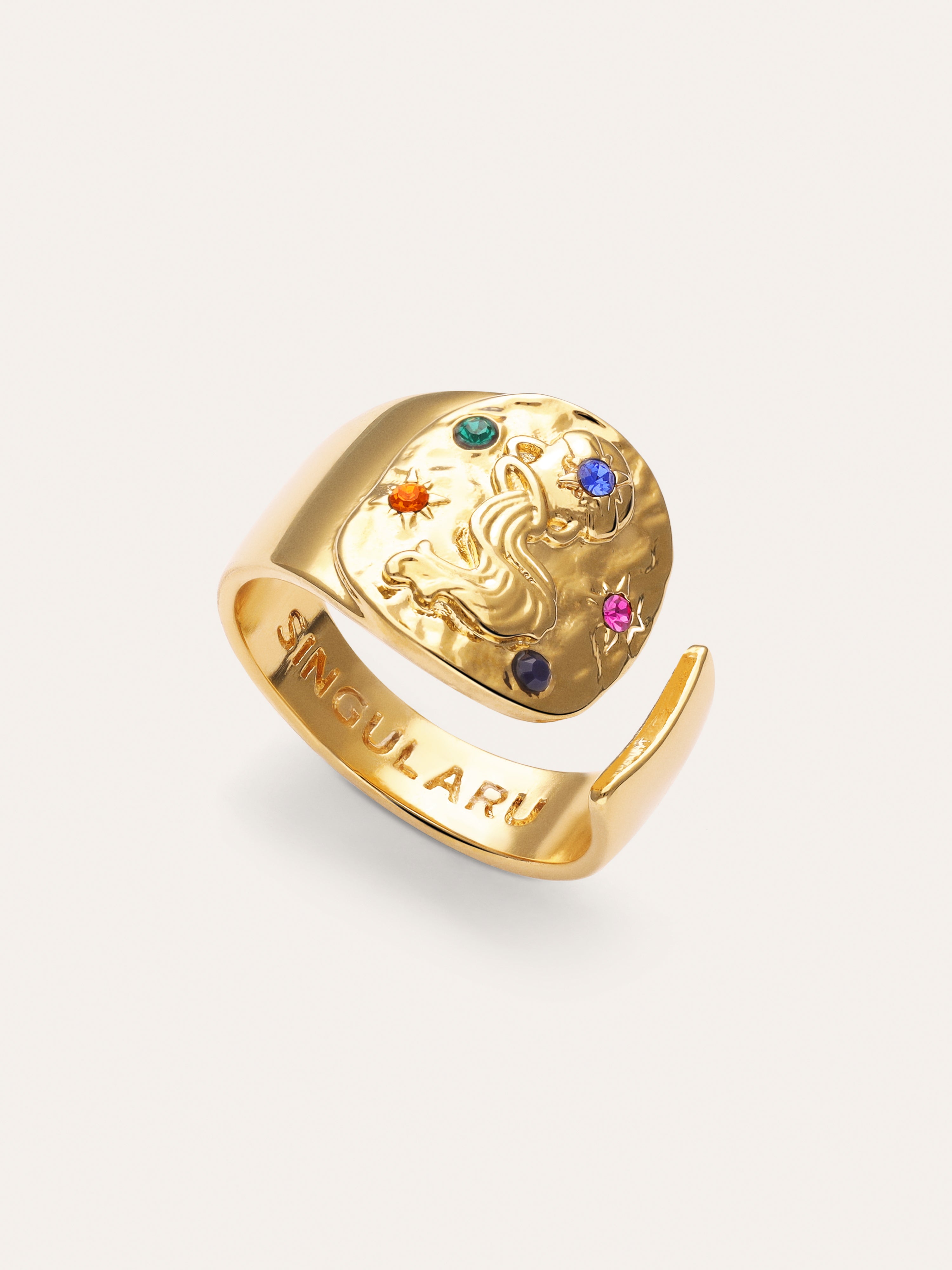 Organic Colors Zodiac Gold Ring