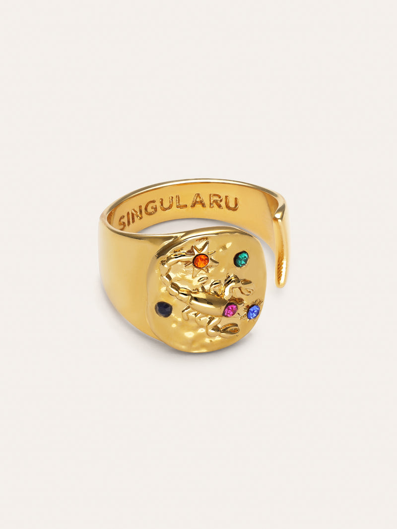 Organic Colors Zodiac Gold Ring