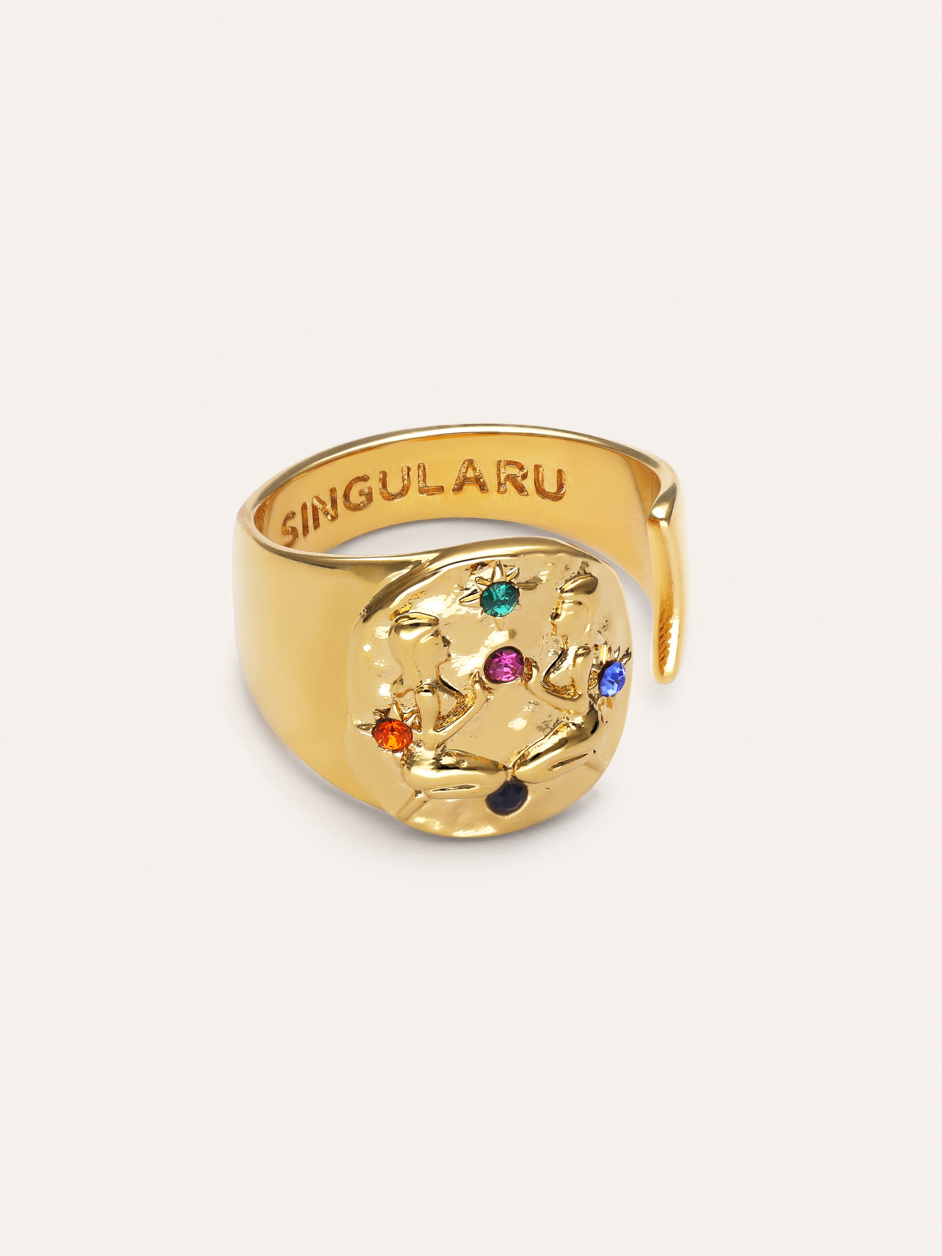 Organic Colors Zodiac Gold Ring