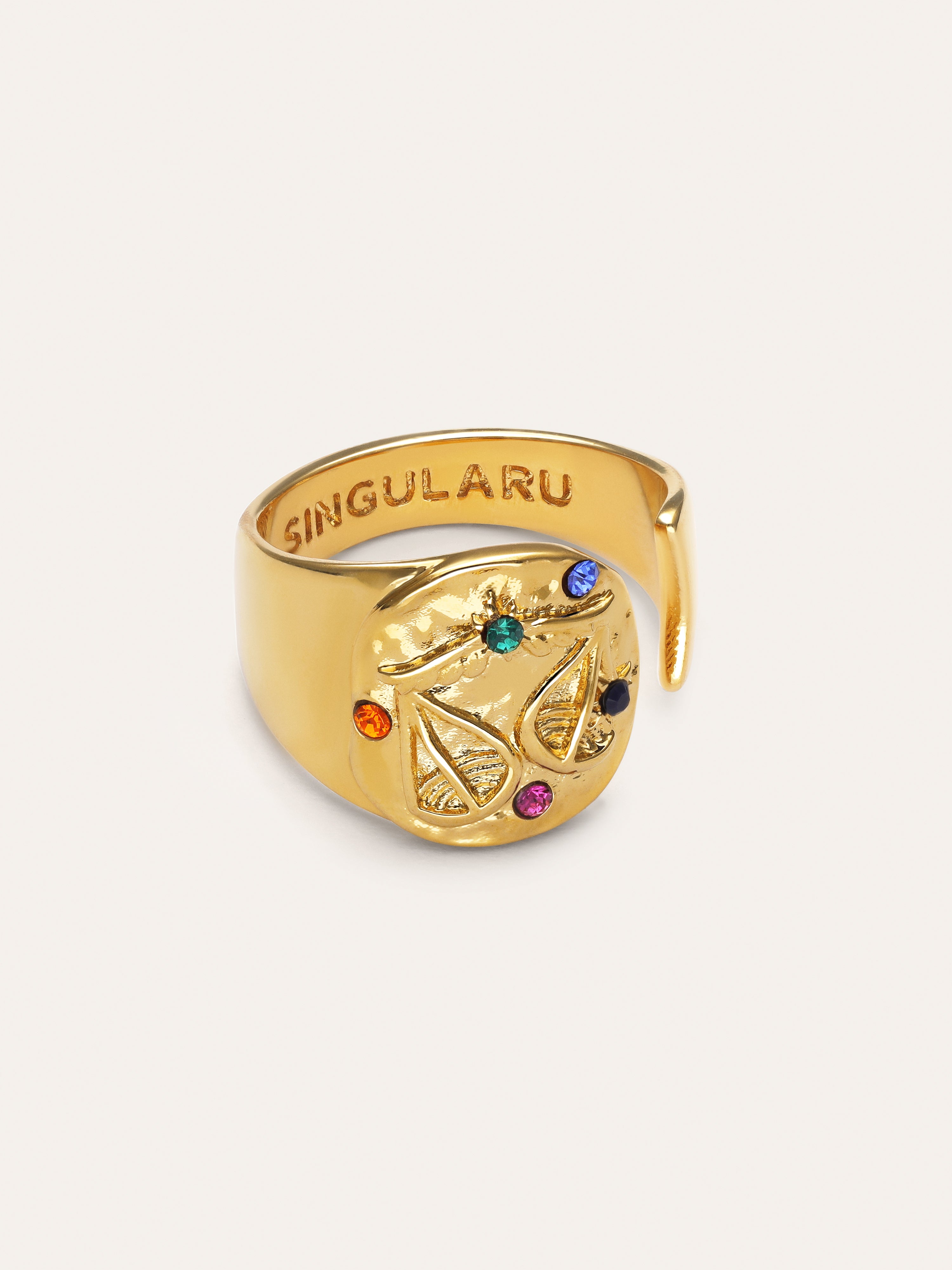 Organic Colors Zodiac Gold Ring