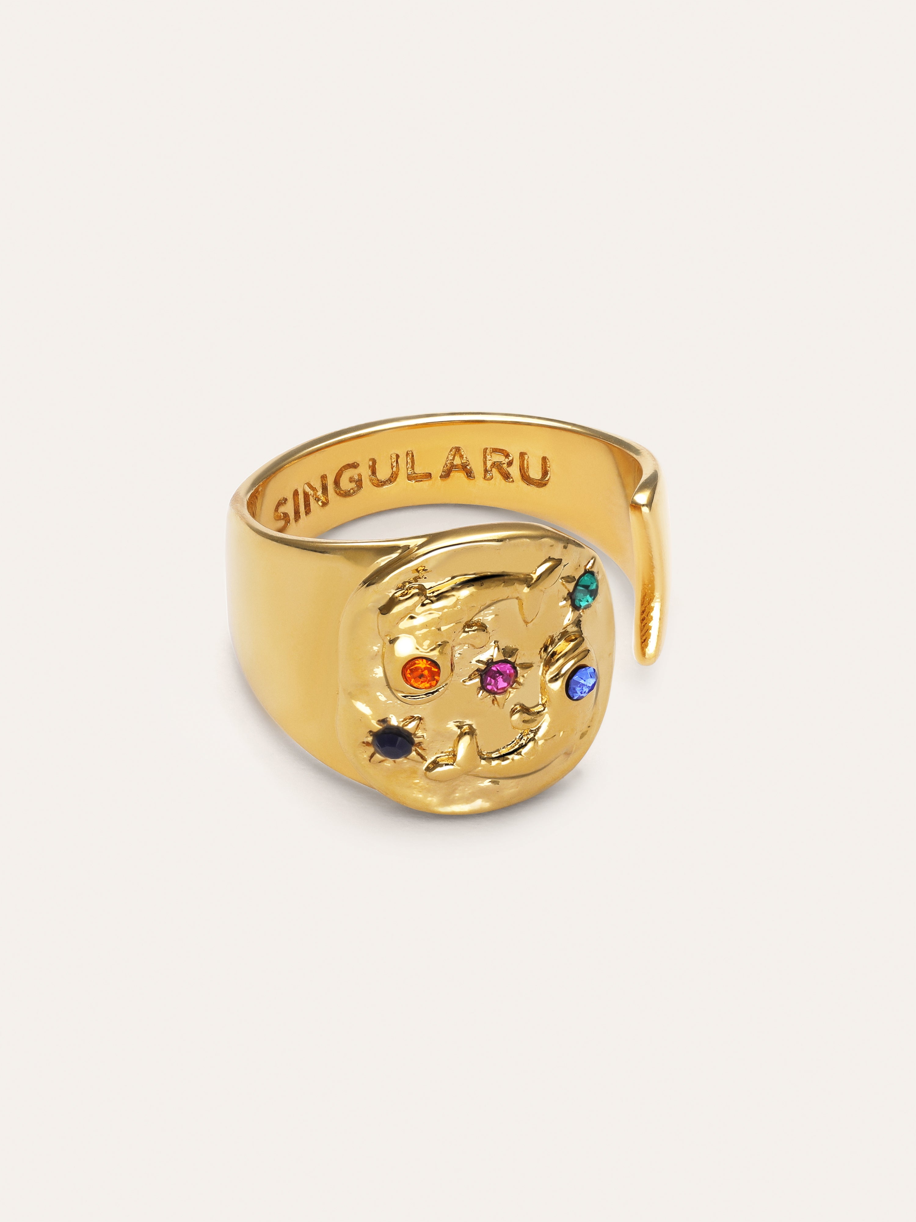 Organic Colors Zodiac Gold Ring