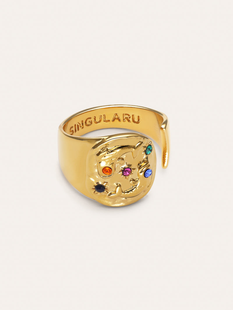 Organic Colors Zodiac Gold Ring