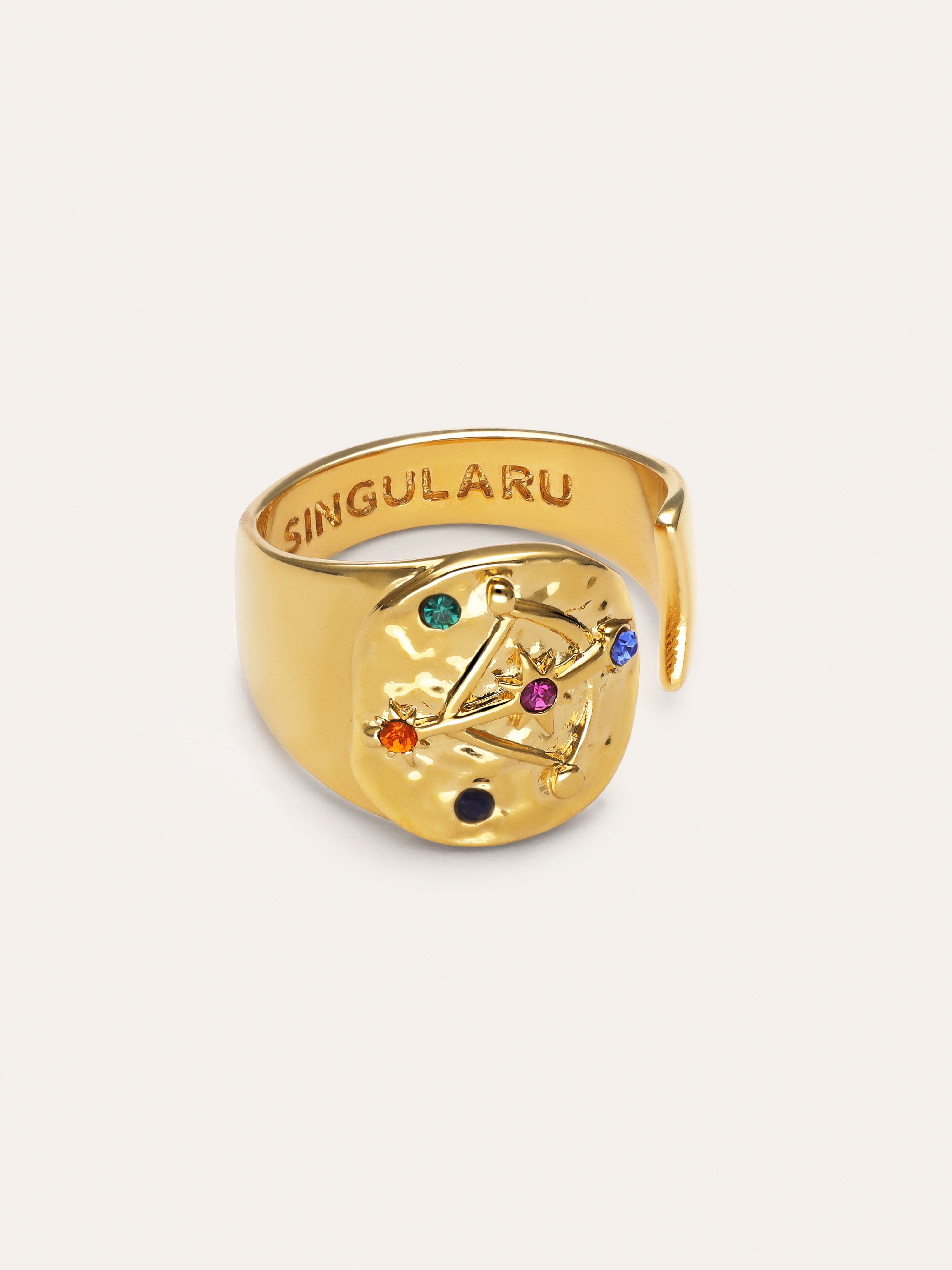Organic Colors Zodiac Gold Ring