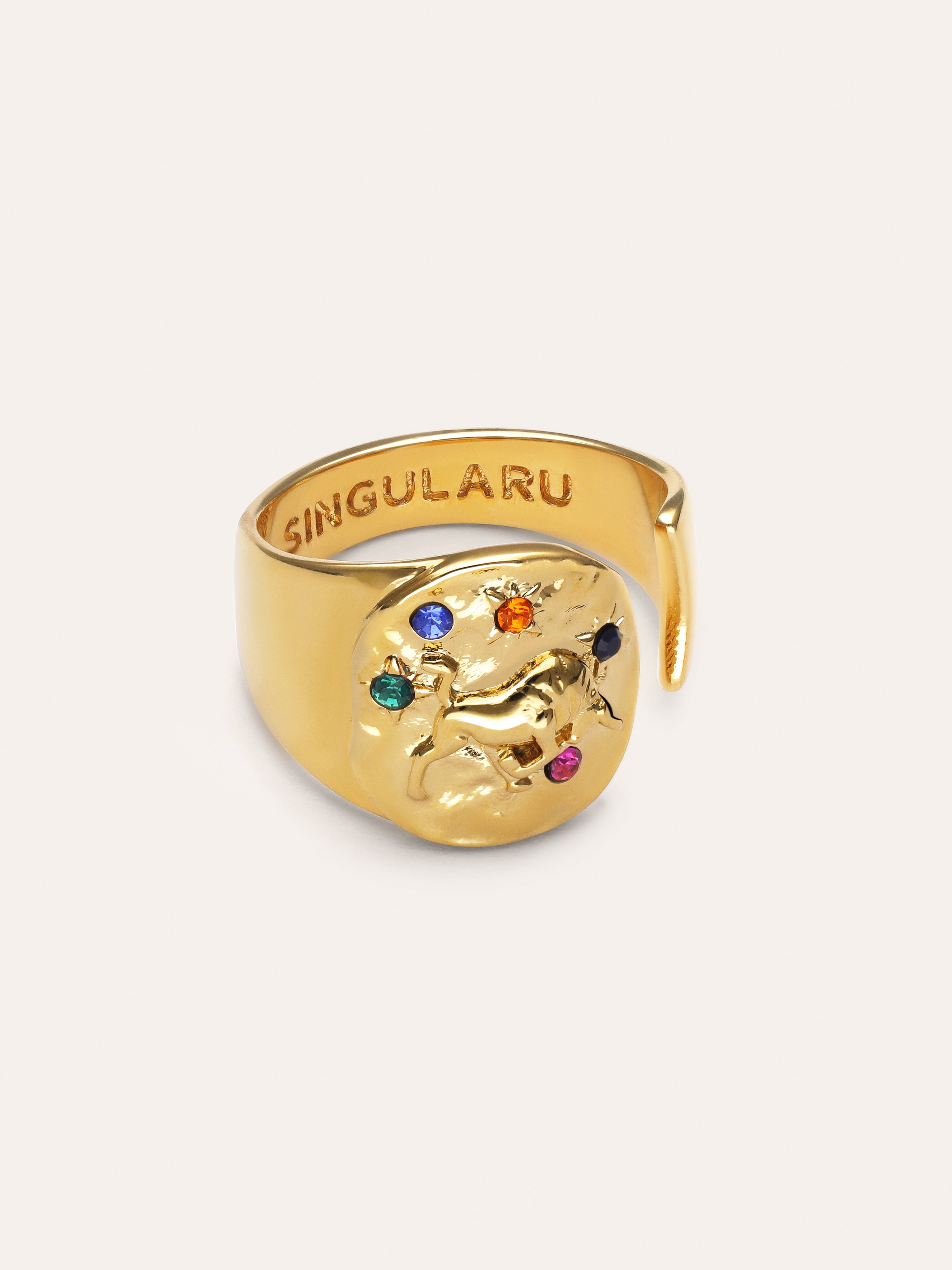 Organic Colors Zodiac Gold Ring