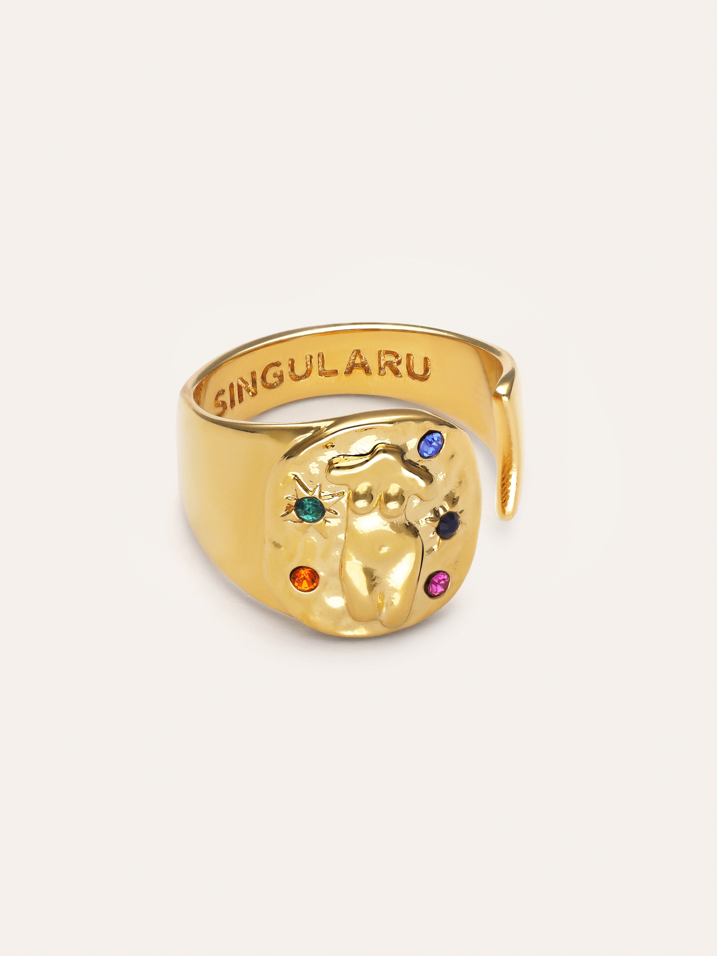 Organic Colors Zodiac Gold Ring