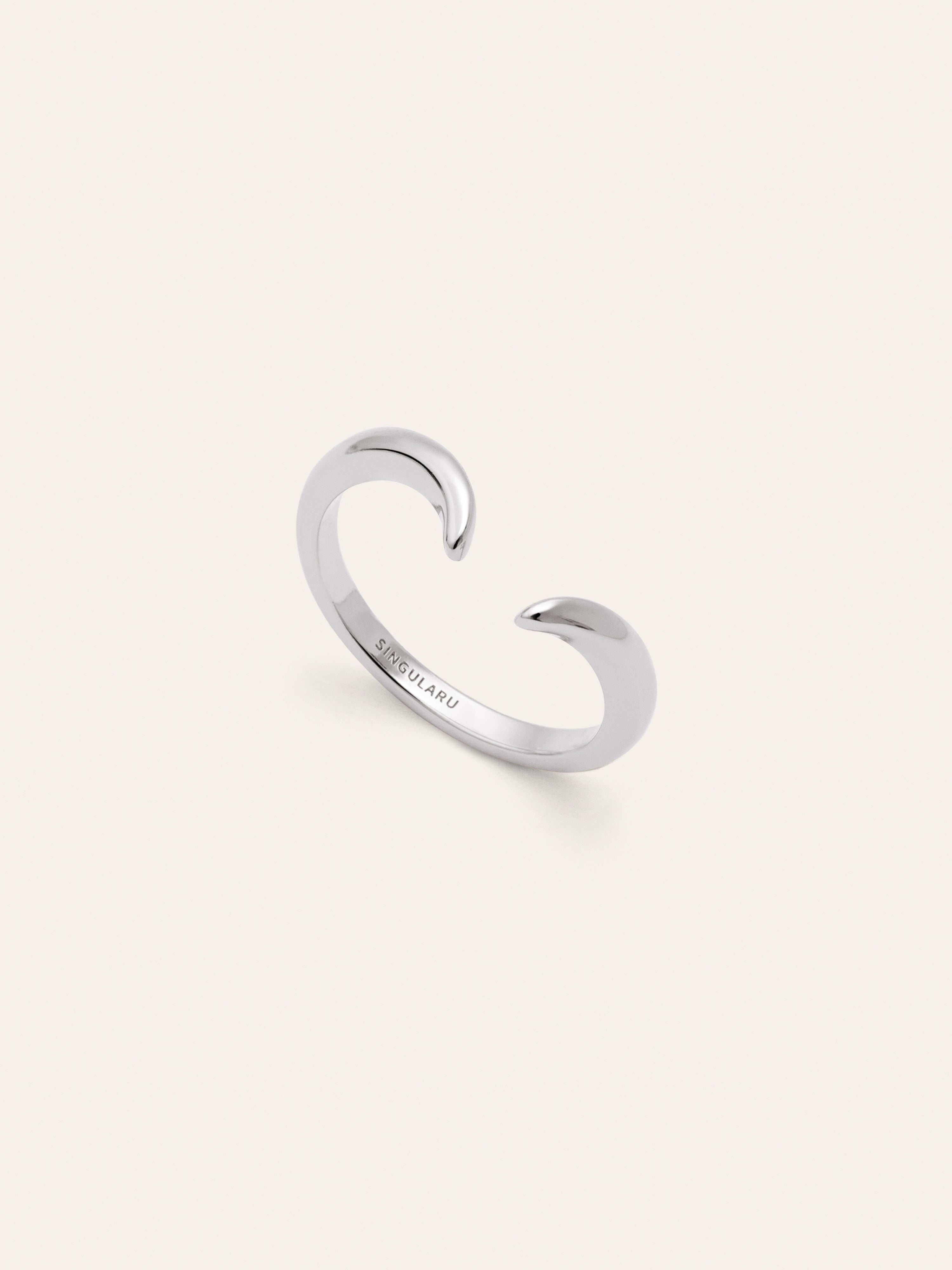 Anillo Peak Scarlett Plata