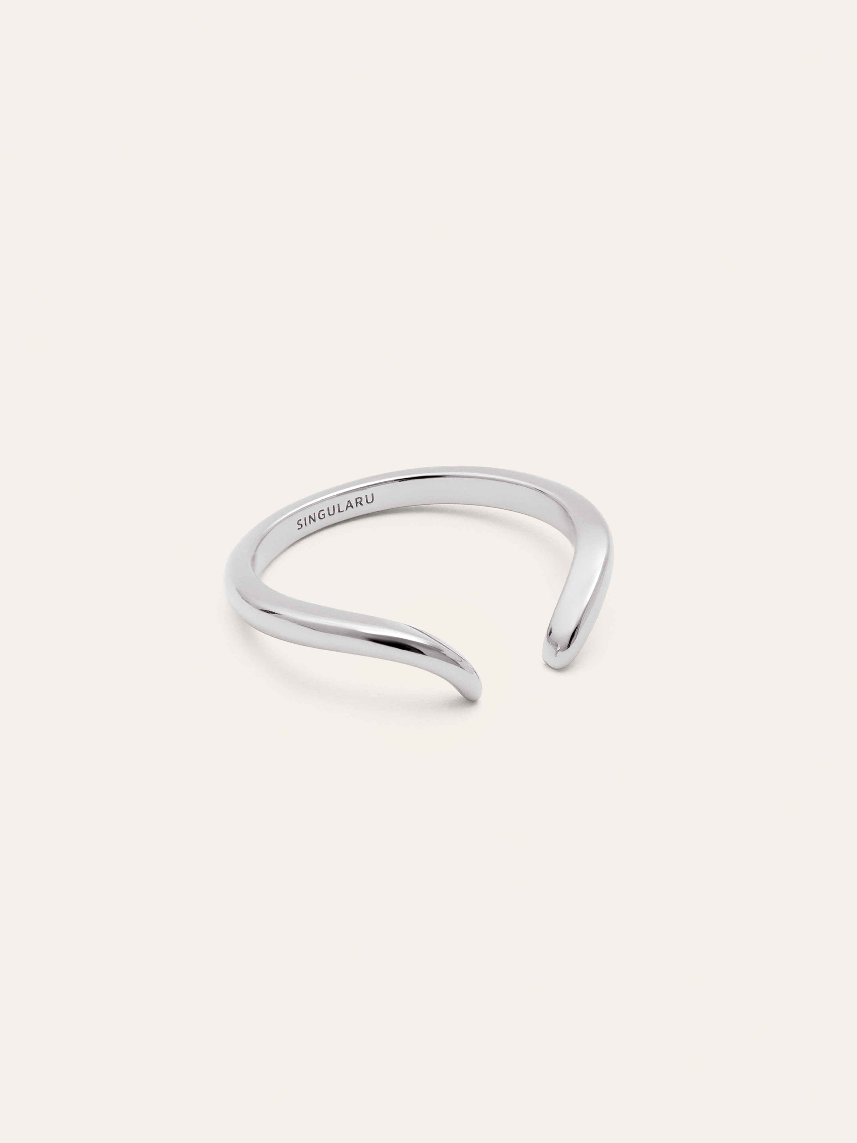Anillo Peak Scarlett Plata