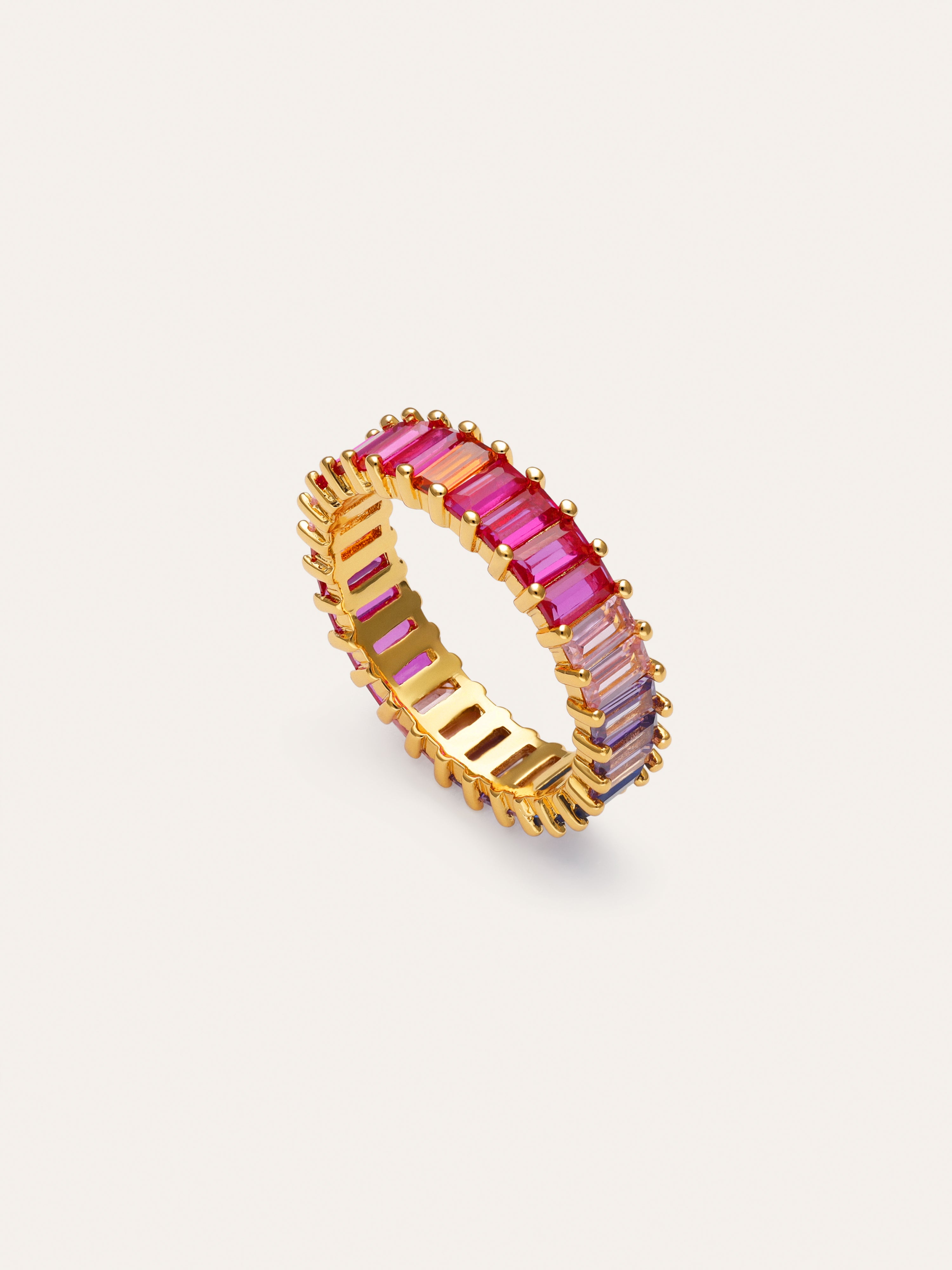 Sia Berries Ring, Gold-Plated