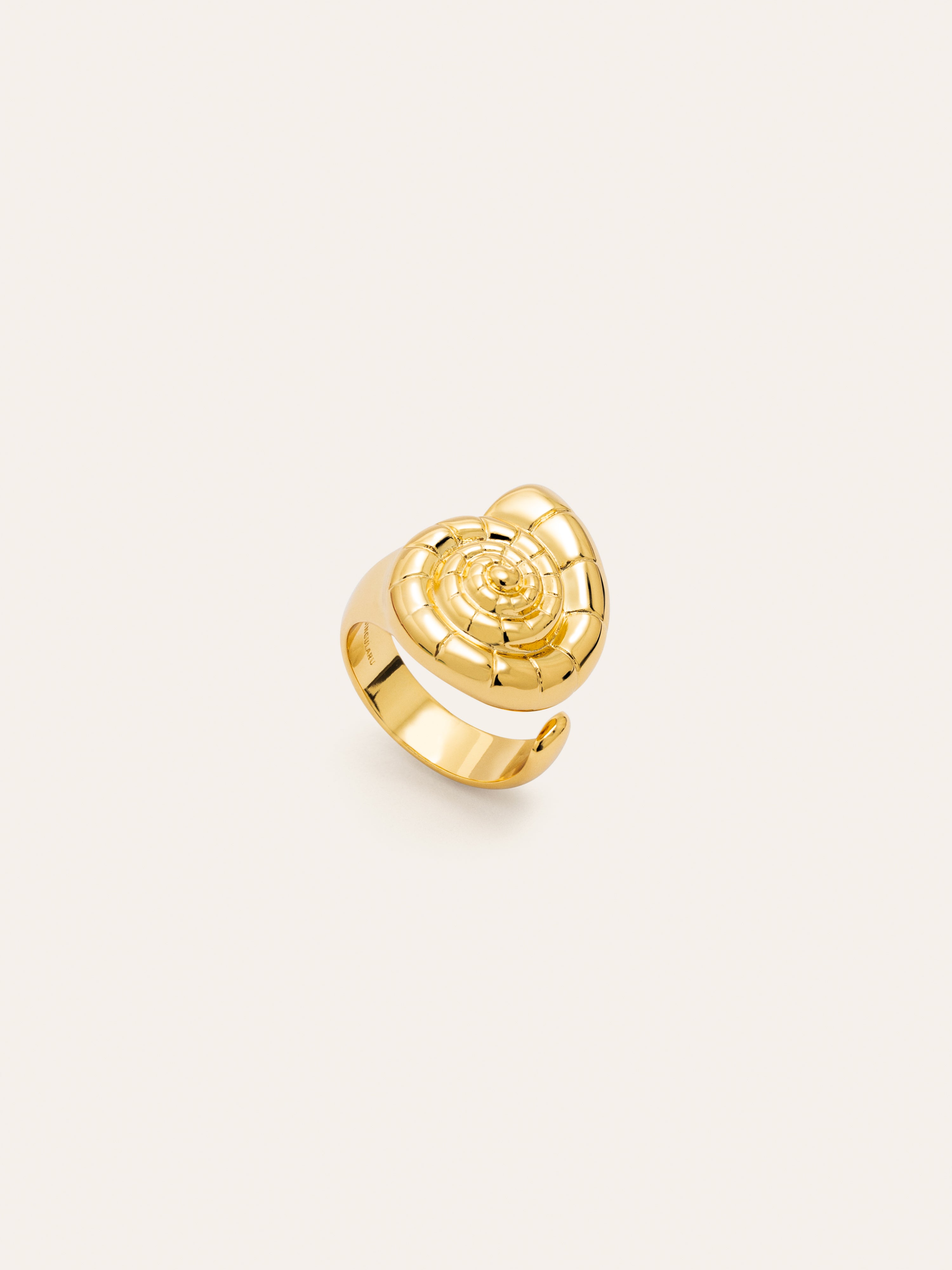 Snail Shell Gold Ring
