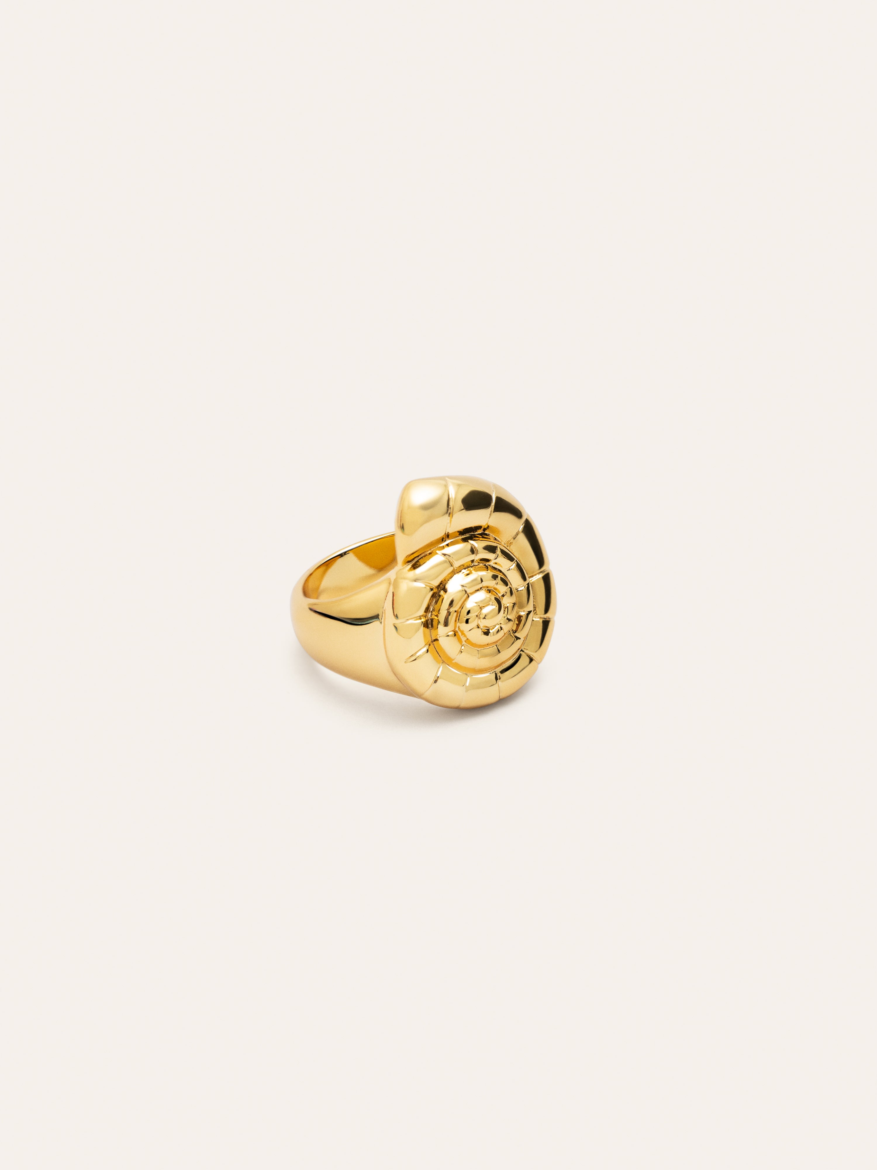Snail Shell Gold Ring