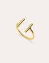 Sticks Gold Ring