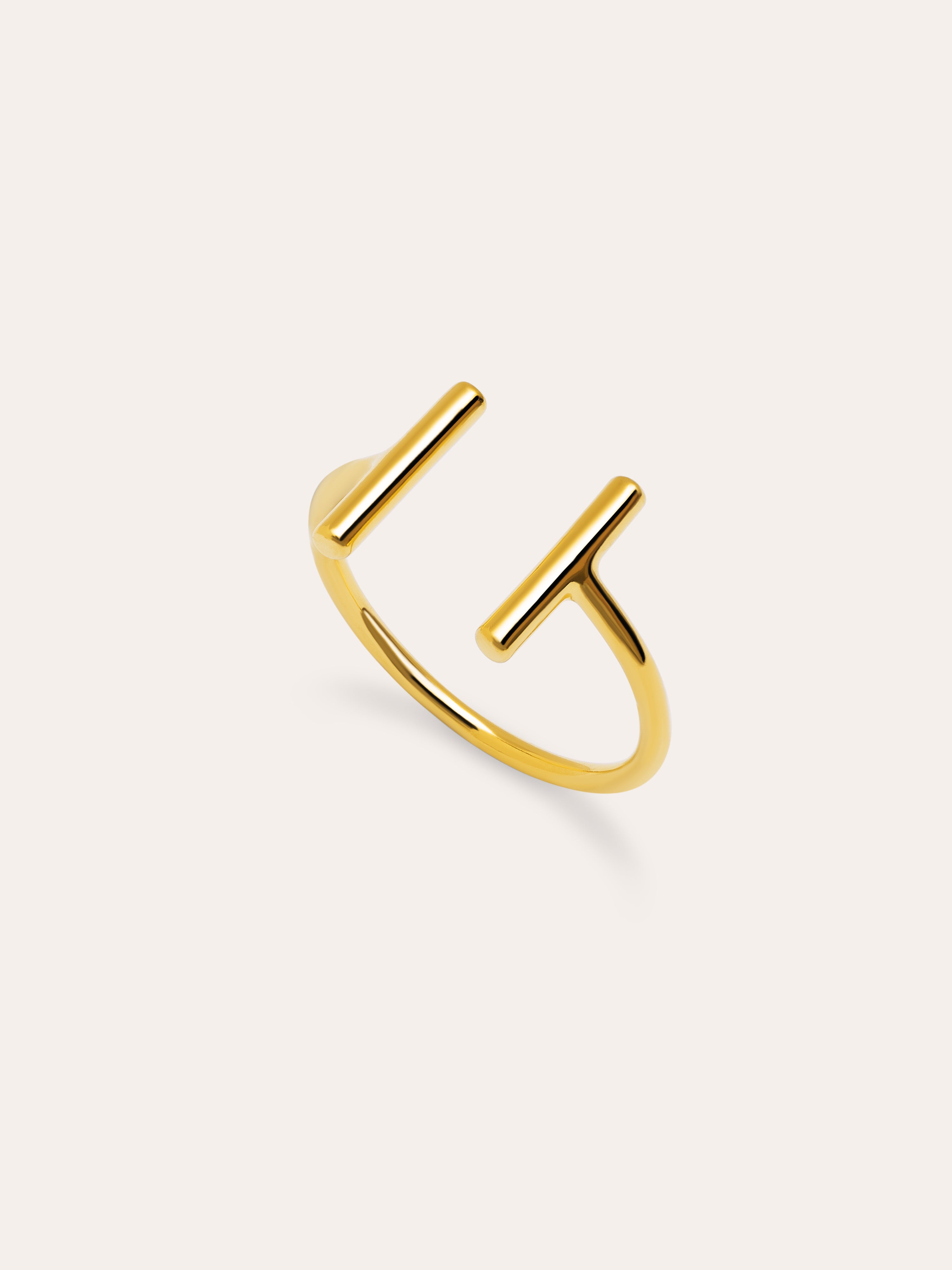 Sticks Gold Ring