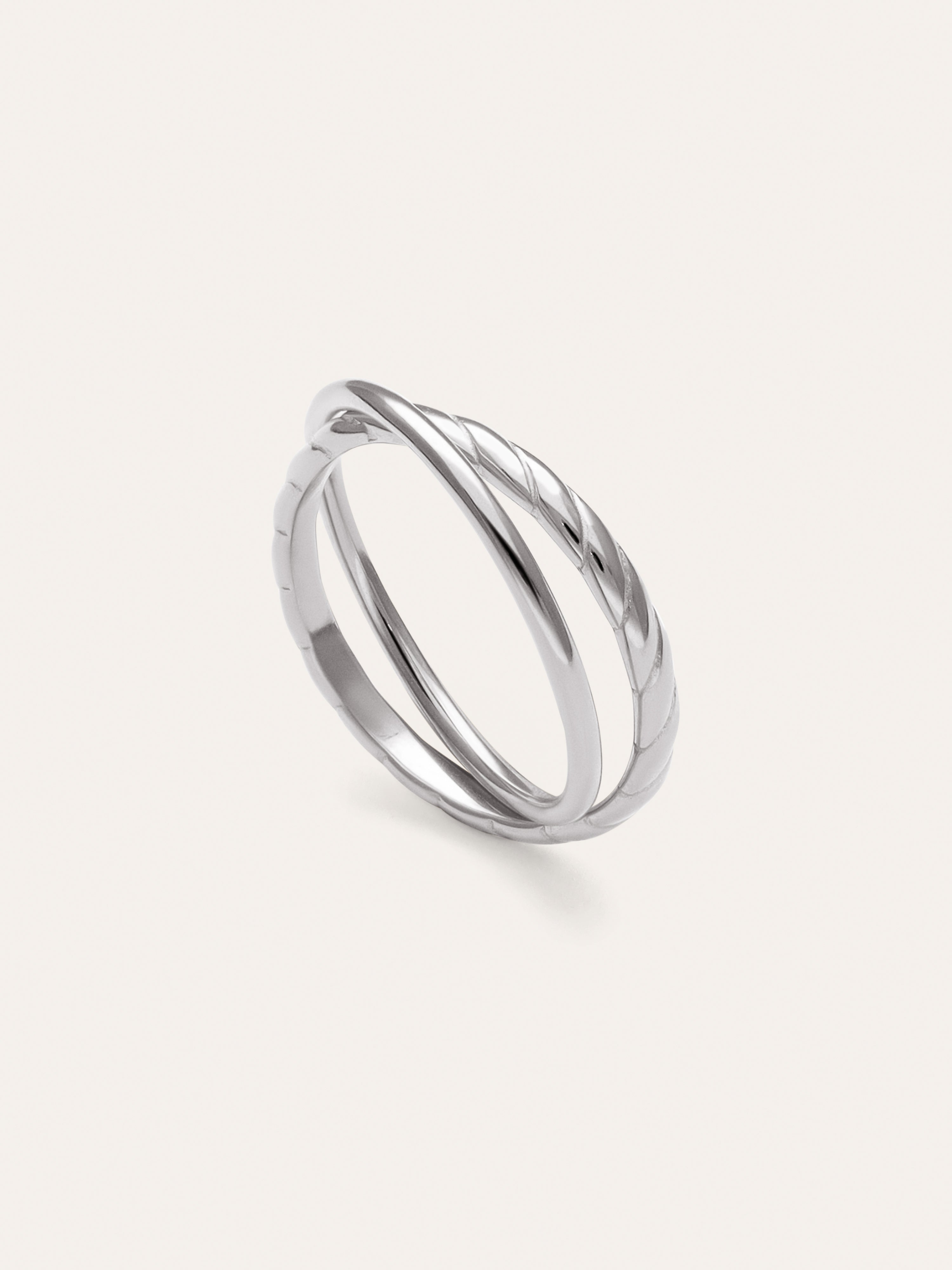 Story Stainless Steel Ring