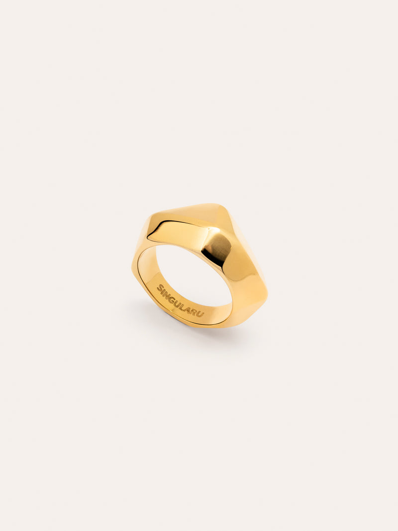 Tempo Stainless Steel Ring