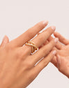 Vincla Gold-Plated Ring