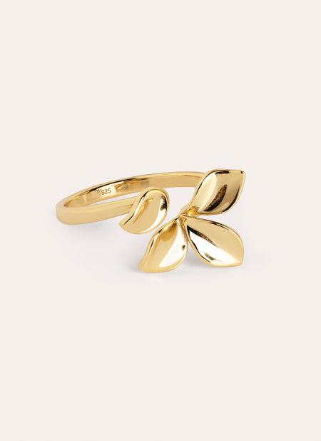 Zinnia Gold Ring