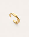 Anillo Pie Infinite Acero Baño Oro