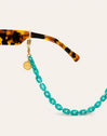 Turquoise Link Glasses Strap