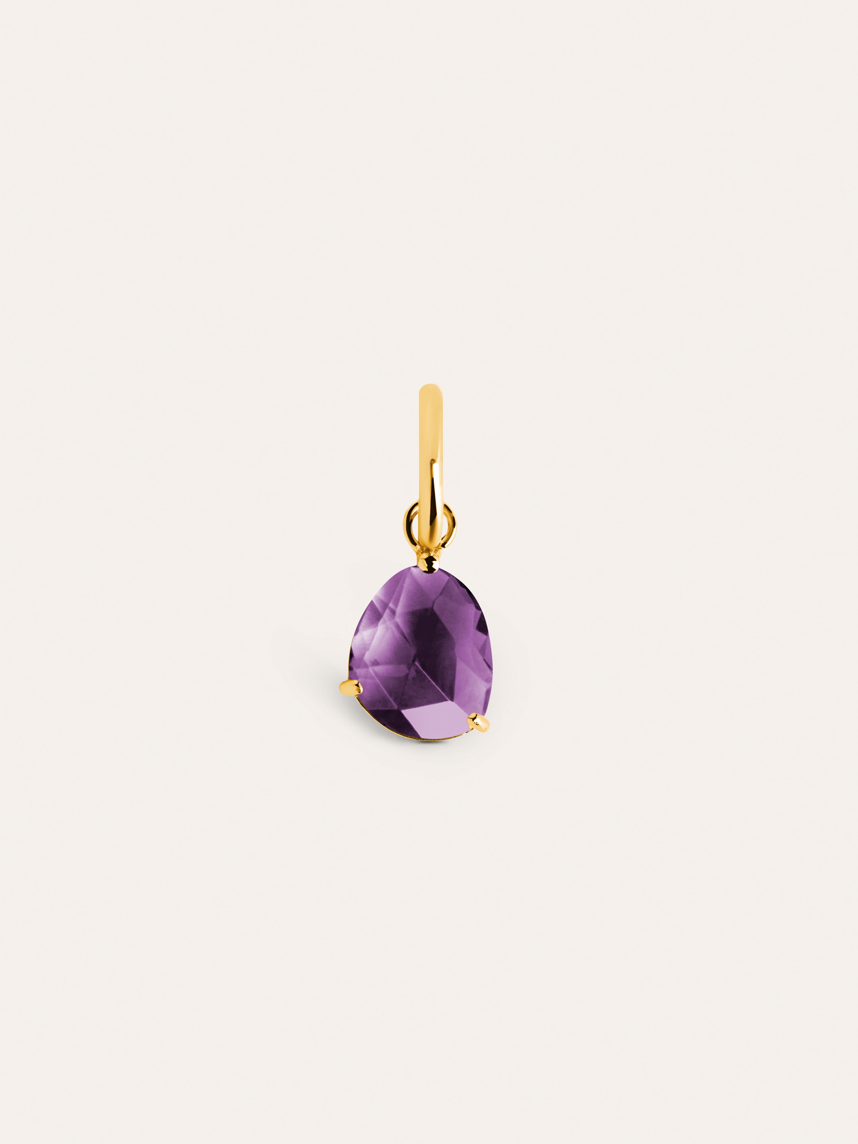 Charm Birthstones Placcato Oro