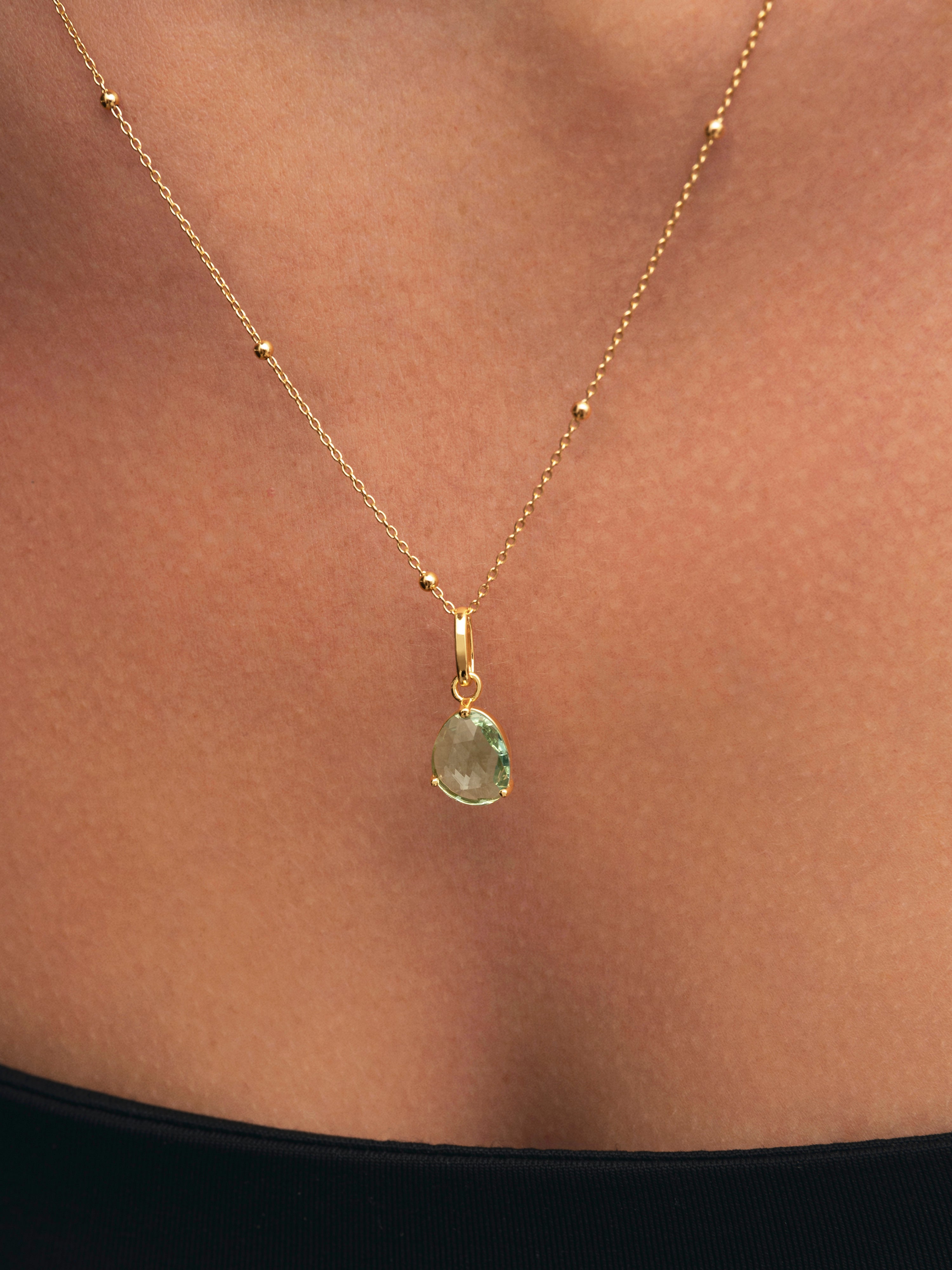 Charm Birthstones Placcato Oro