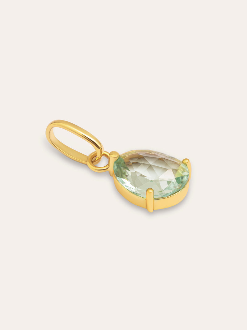 Charm Birthstones Placcato Oro