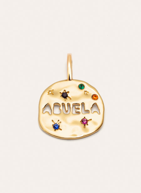 Abuela Gold Charm