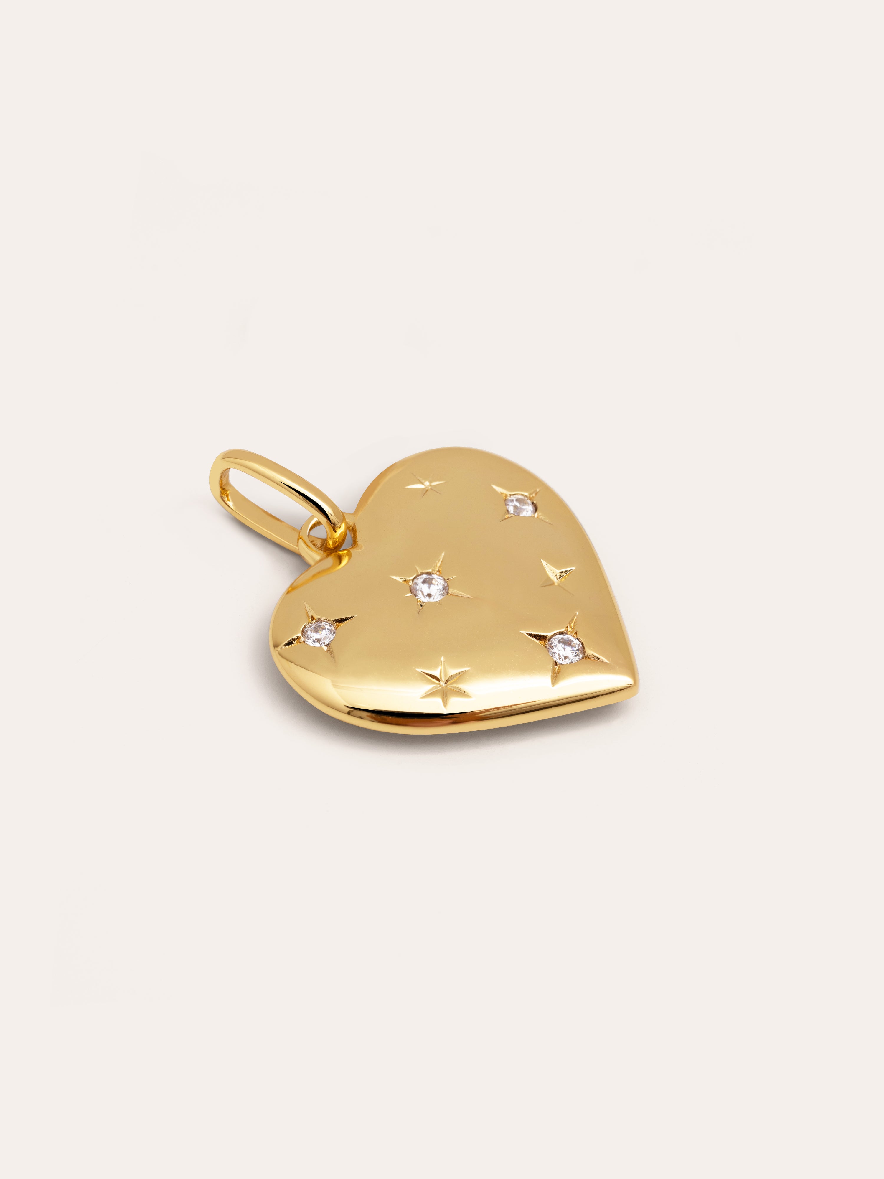 Amore Gold Charm