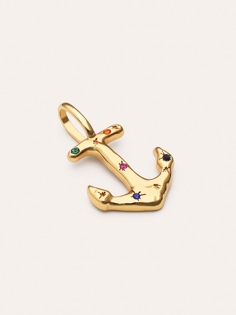 Charm Anchor Gold Plated