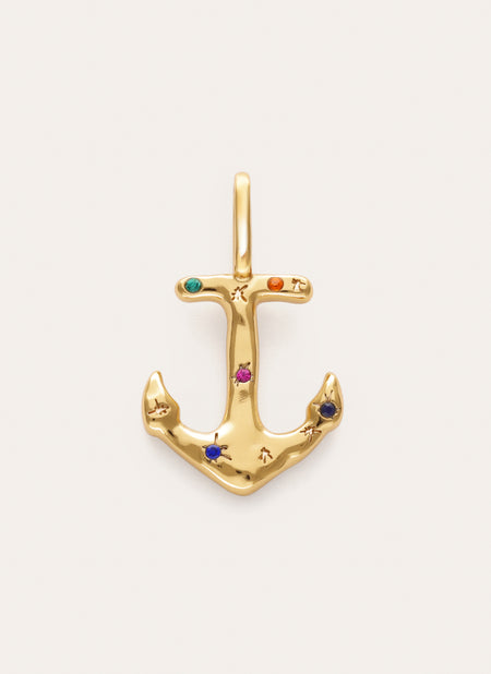 Charm Anchor Gold Plated