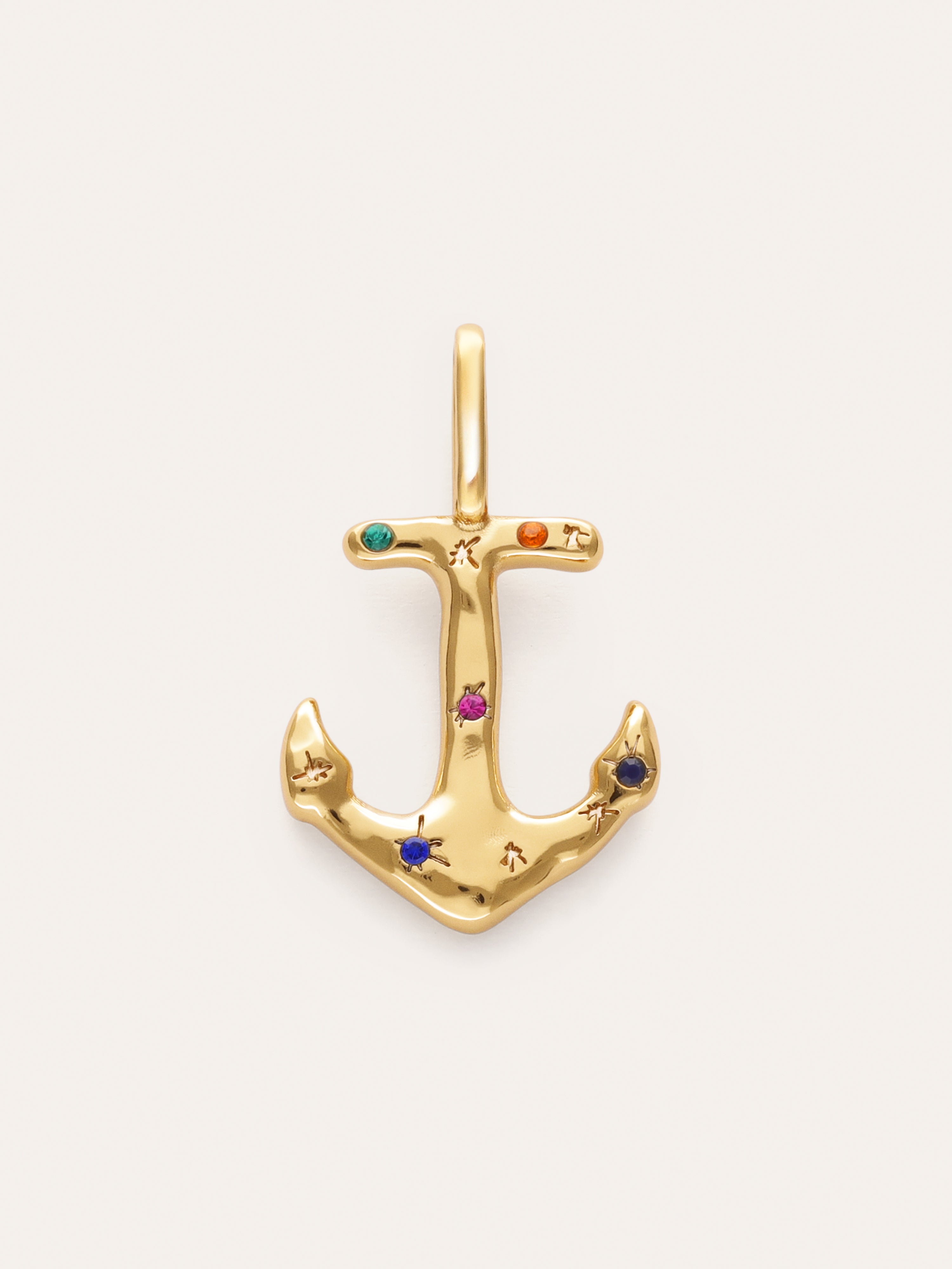 Charm Anchor Gold Plated