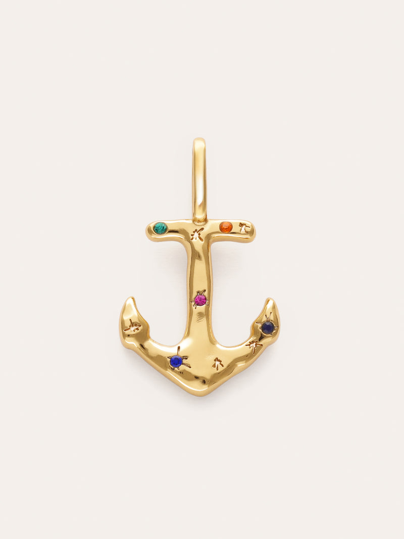 Charm Anchor Gold Plated