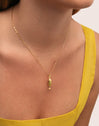 Bluetail Fish Gold Charm