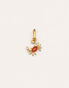 Crab Gold Charm