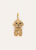 Toy Poodle Gold Charm