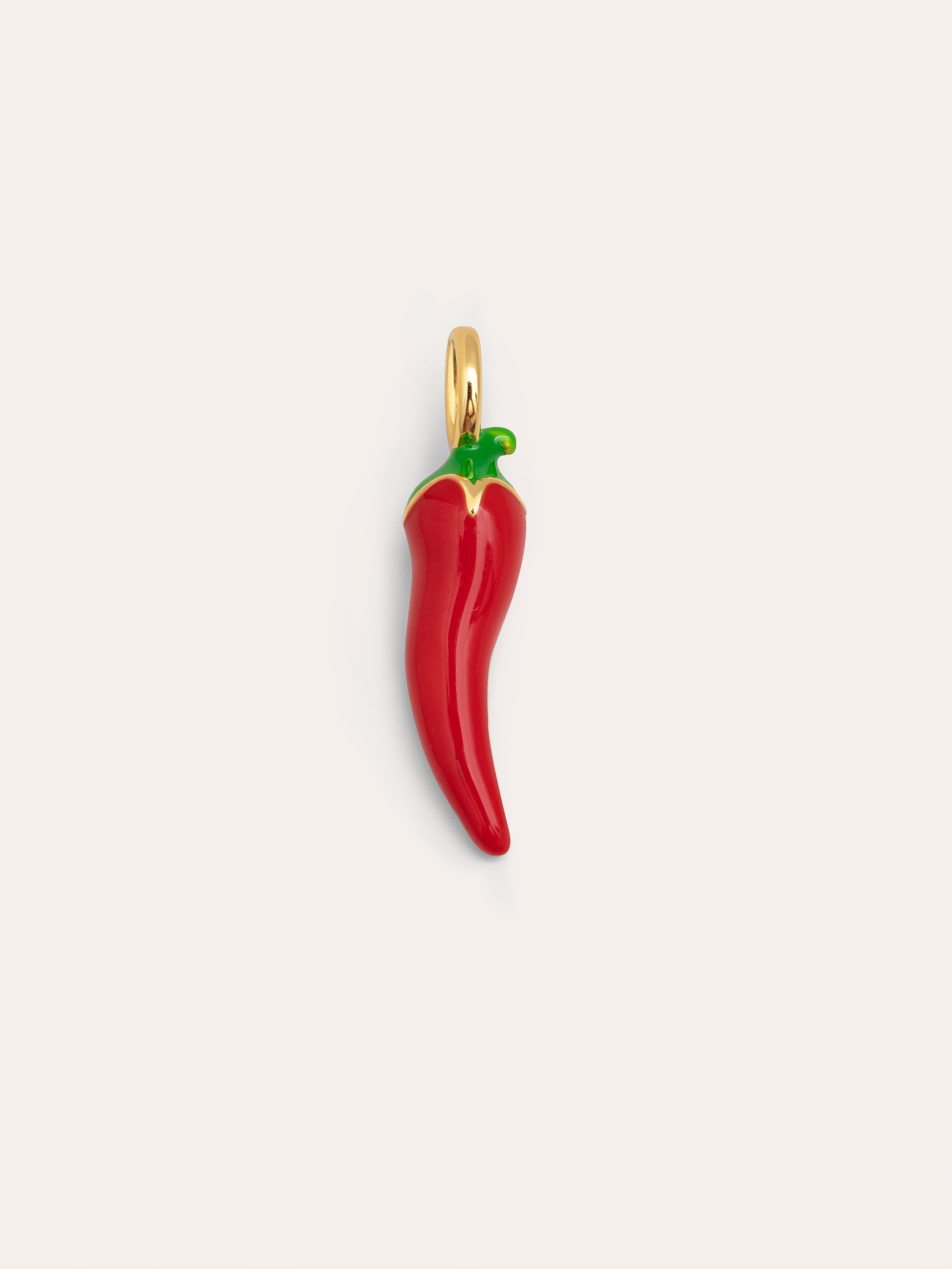 Chili Pepper Gold Charm – SINGULARU