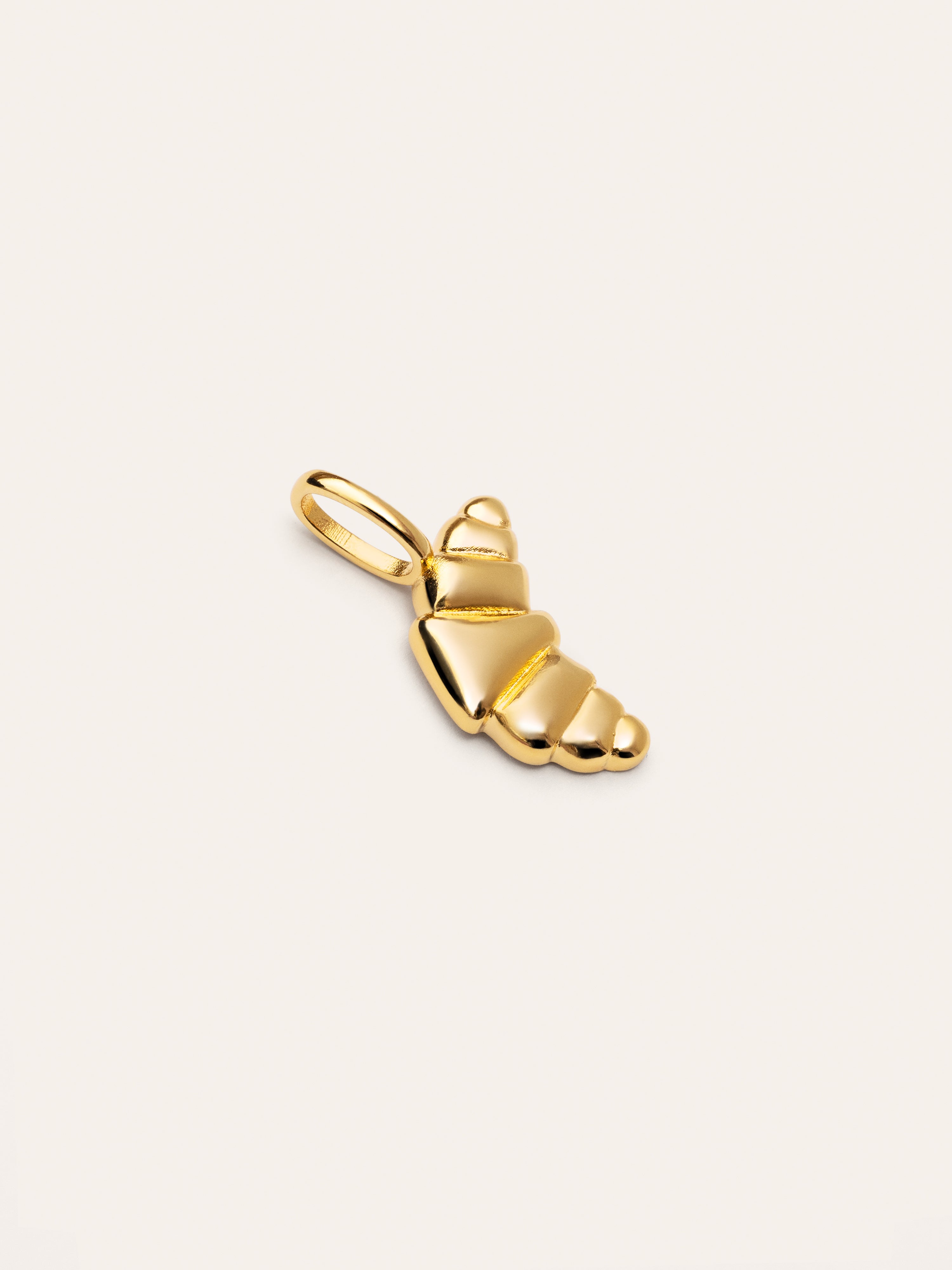 Croissant Gold Charm