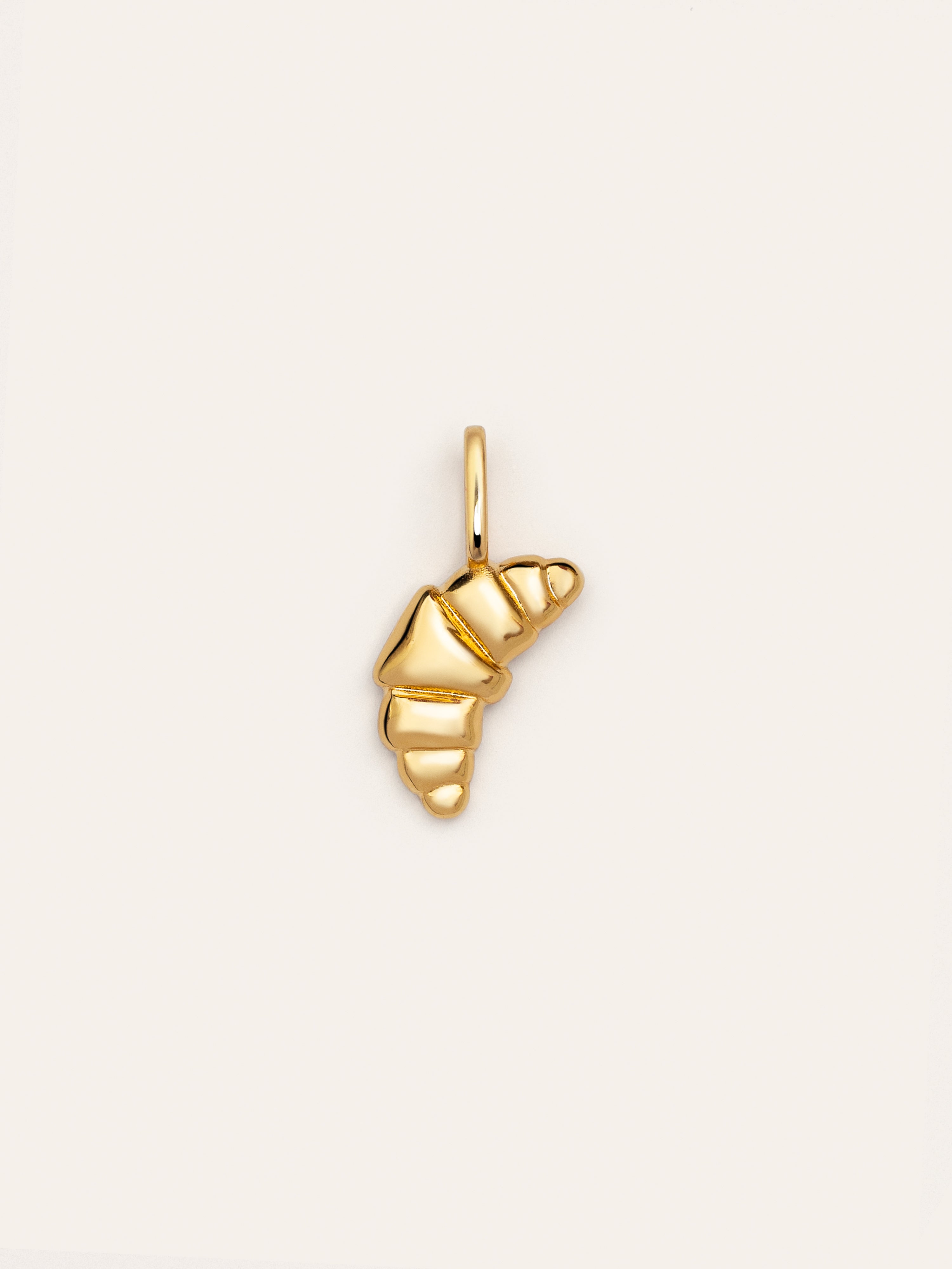 Croissant Gold Charm