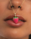 Strawberry Gold Charm
