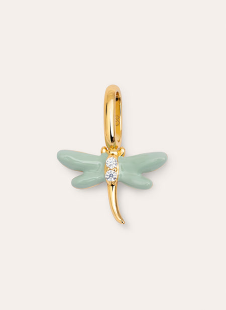 Dragonfly Gold Charm
