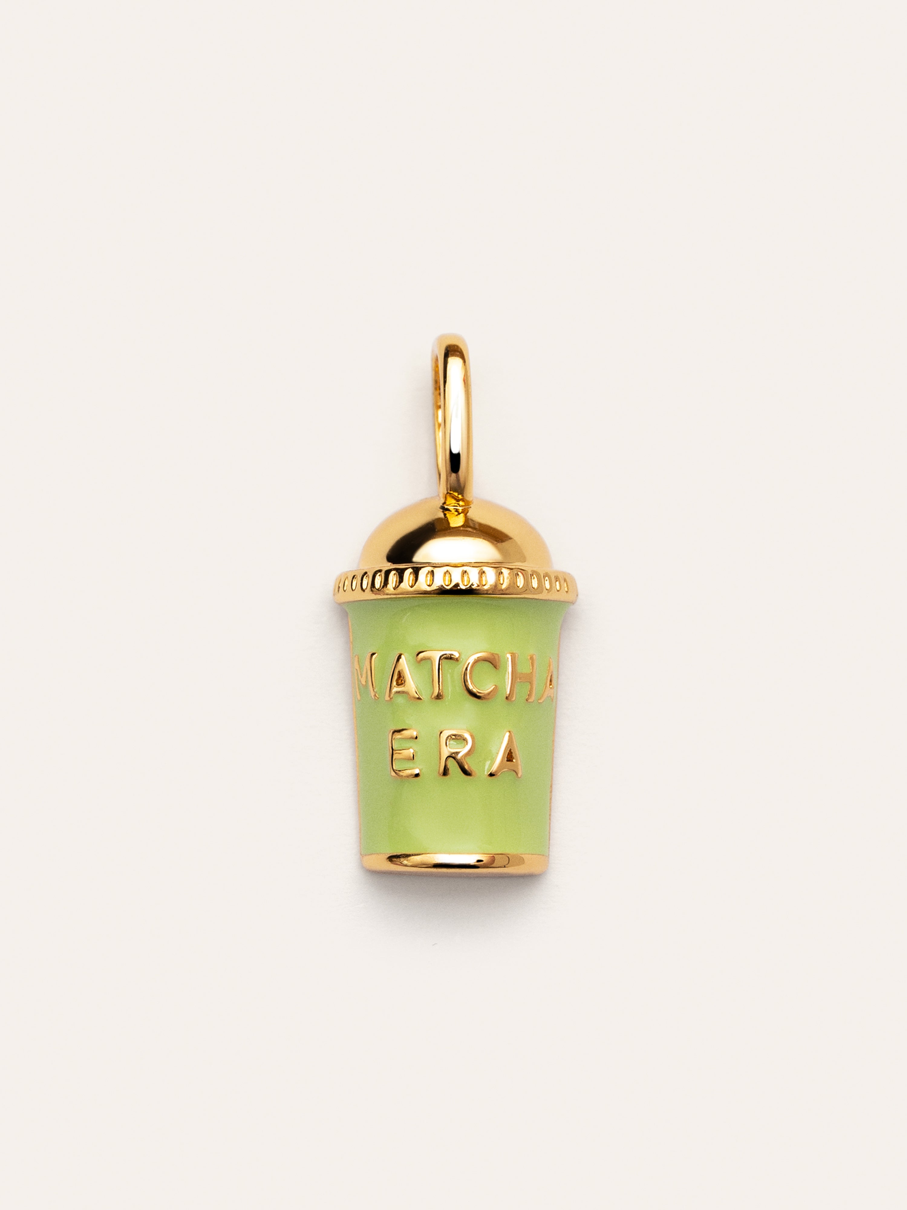 Matcha Gold Charm