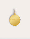 Star Black Enamel Gold Charm