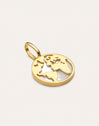 Charm Mundo Nácar Baño Oro