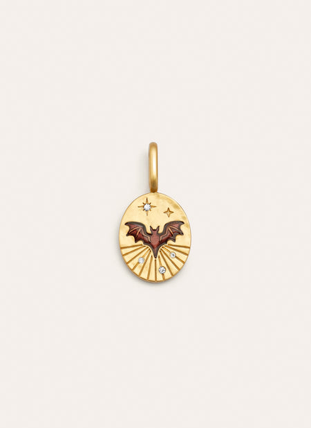 Charm Mystic Murciélago Baño Oro