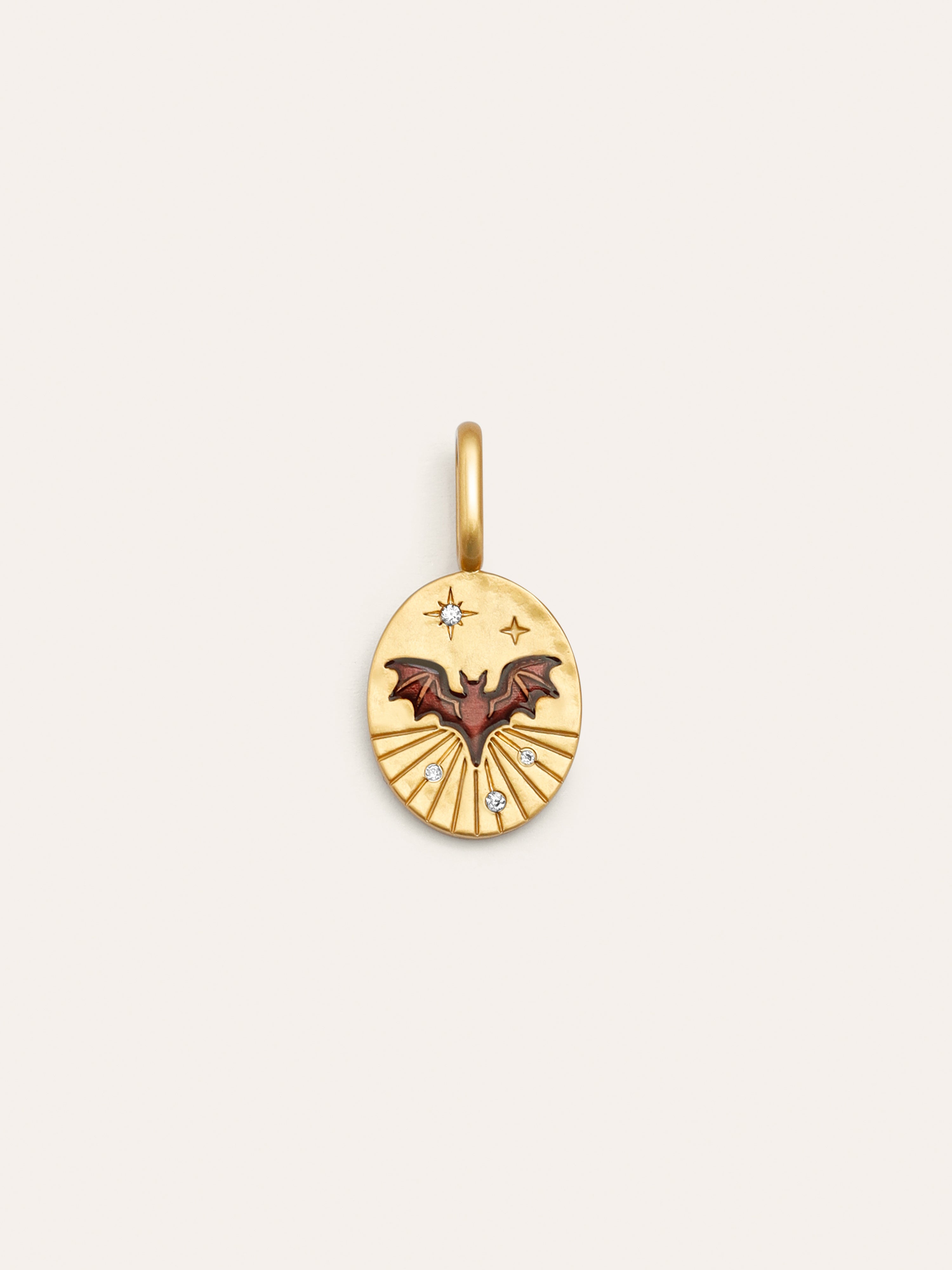 Charm Mystic Murciélago Baño Oro