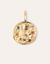 Charm Organic Colors Zodiaco Placcato Oro