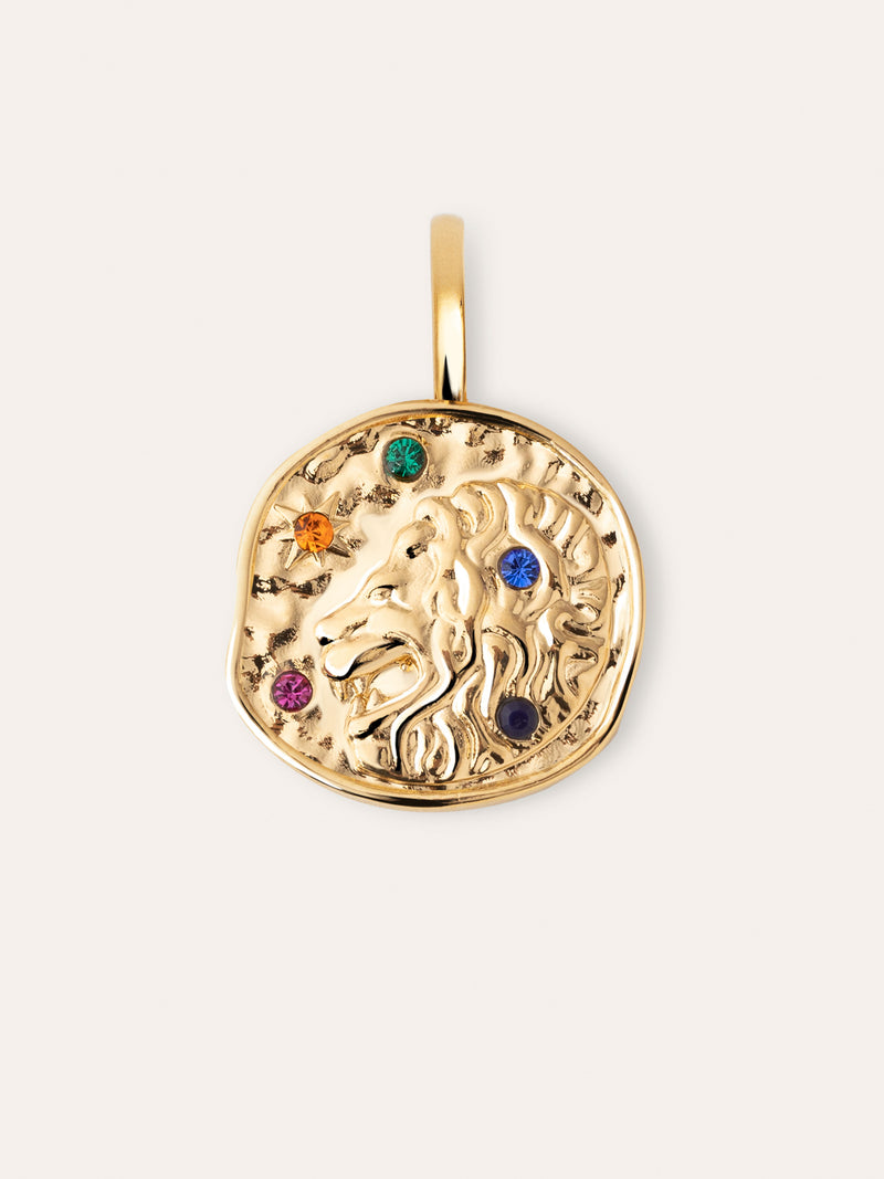 Charm Organic Colors Zodiaco Placcato Oro