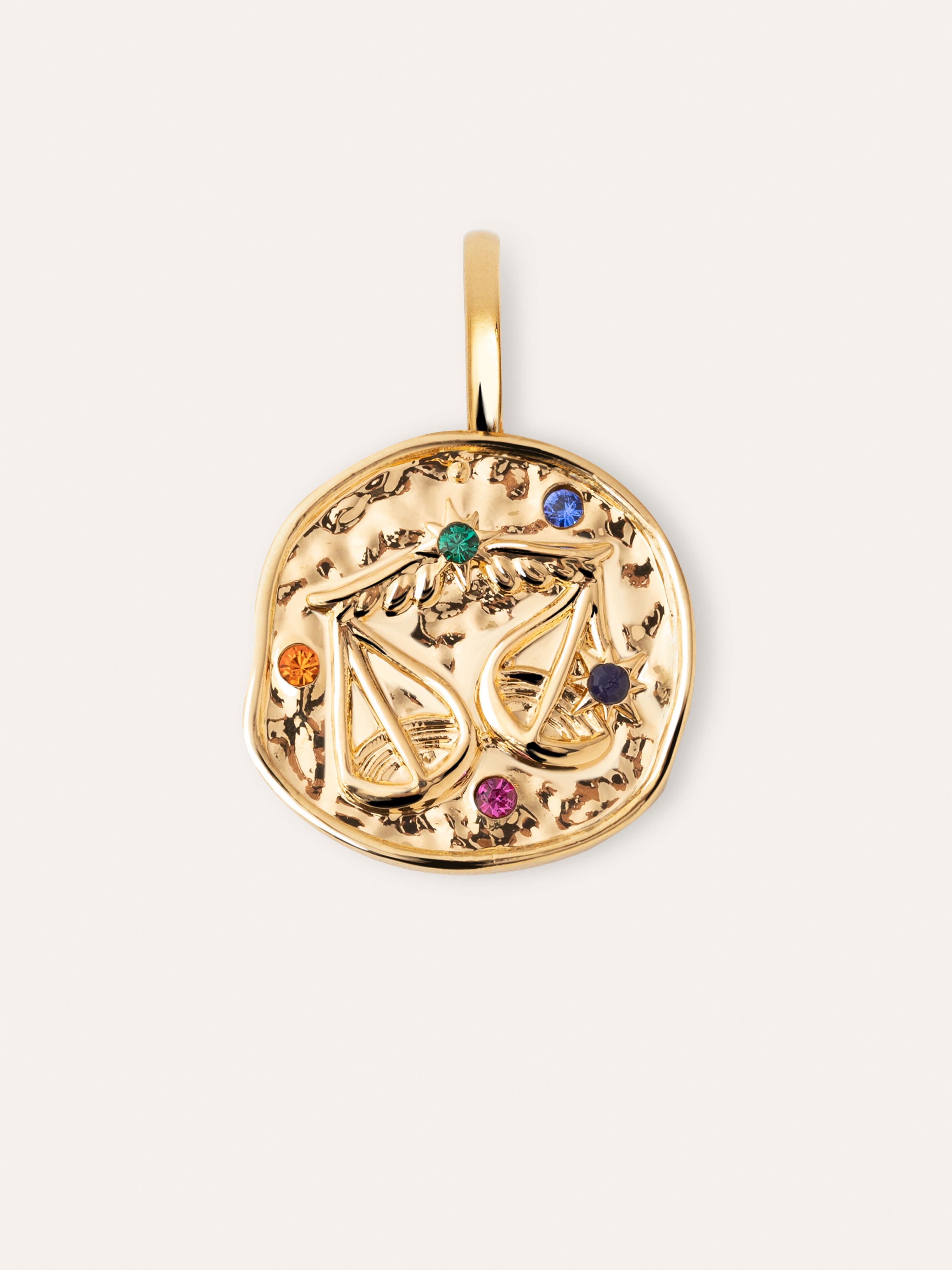 Charm Organic Colors Zodiaco Placcato Oro