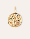 Charm Organic Colors Zodiaco Placcato Oro