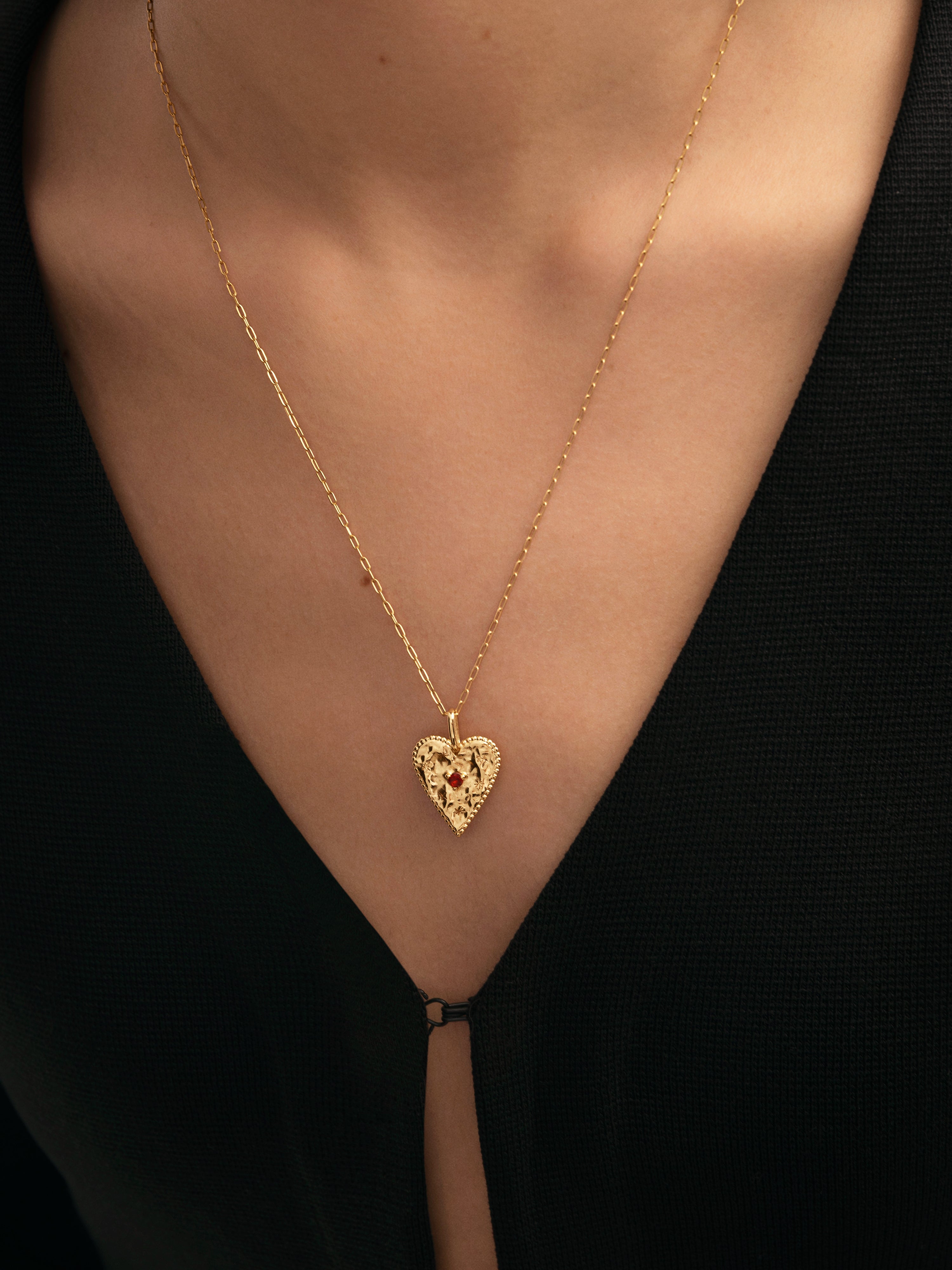 Collar Mini Fine Chic Acero Baño Oro