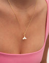 Charm Sirena Madreperla Placcato Oro